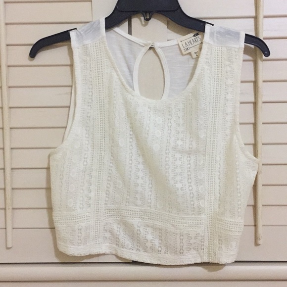 White cropped top - Picture 1 of 1